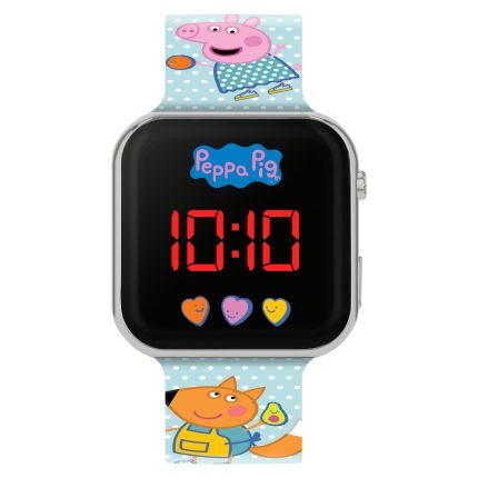 Disney Peppa Pig LED Digital Watch with Printed Character Silicone Strap ,PPG4090