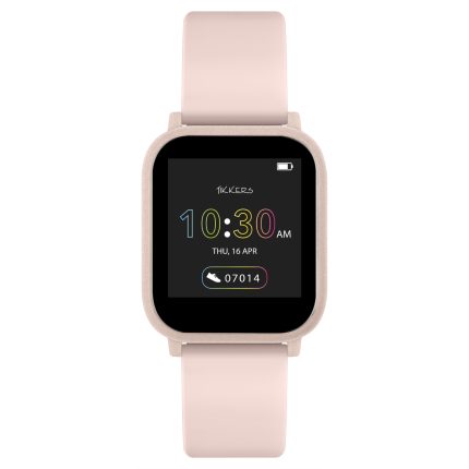 Tikkers Teen Series 10 Nude Silicone Strap Smart Watch TKS10-0006