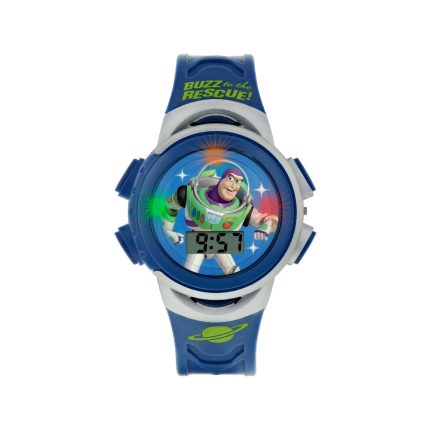Disney Toy Story Kids Digital Watch with Printed Blue Silicone Strap,TYM4009ARG